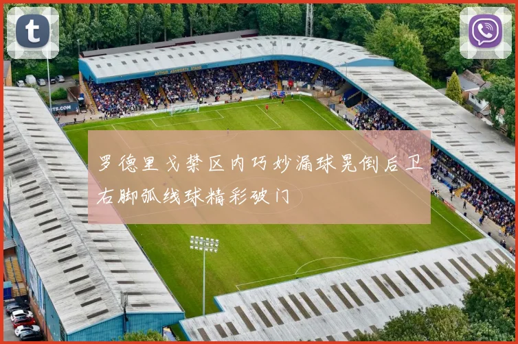 罗德里戈禁区内巧妙漏球晃倒后卫右脚弧线球精彩破门